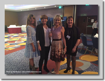 Barbara Scott, Bridget White, Sarah Thirlby-Smith and Stella Gibbs